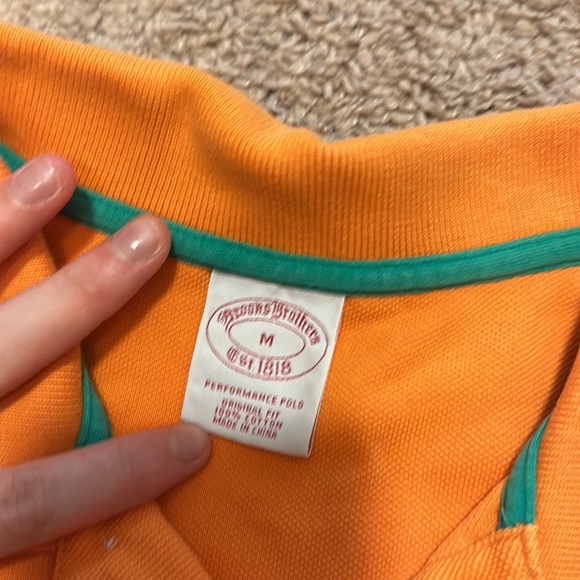 Brooks Brothers orange Polo - Picture 2 of 2